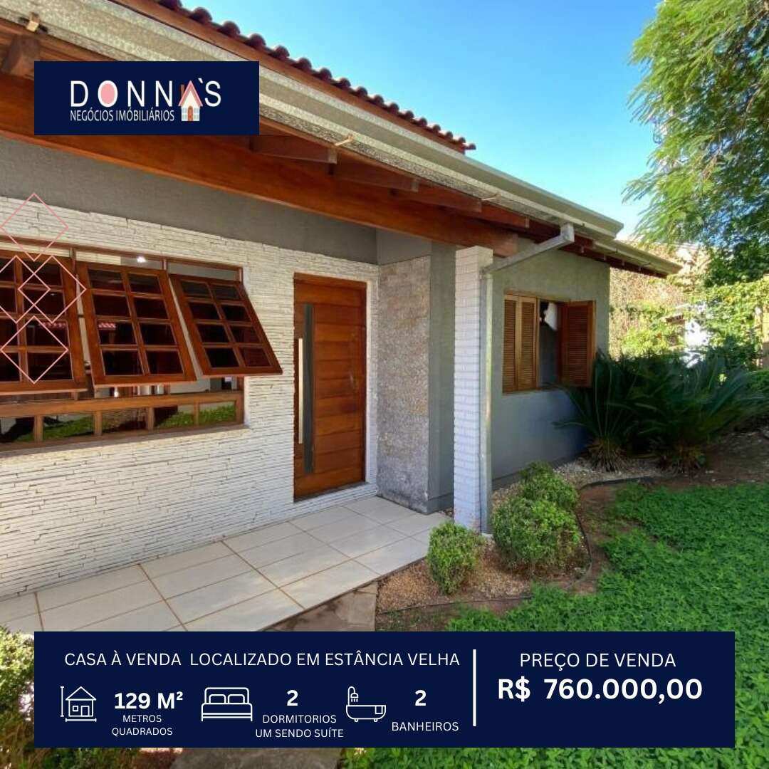 Casa à venda, com 2 quartos, 129 m²m²