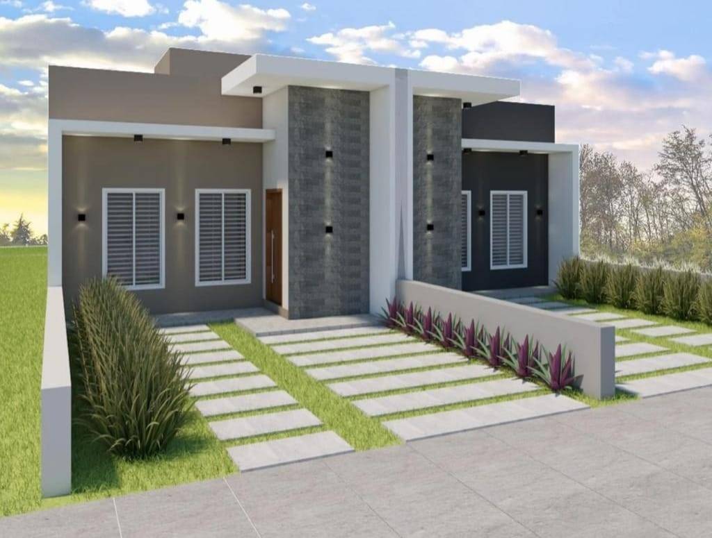 Casa geminada à venda em Estância Velha, Campo grande, com 2 quartos, 60mm²